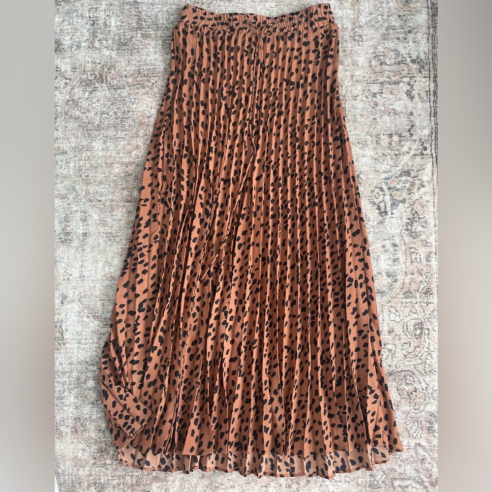 Pleated Maxi